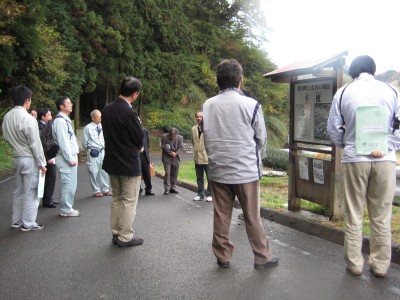 伊豆から視察に来た皆さん